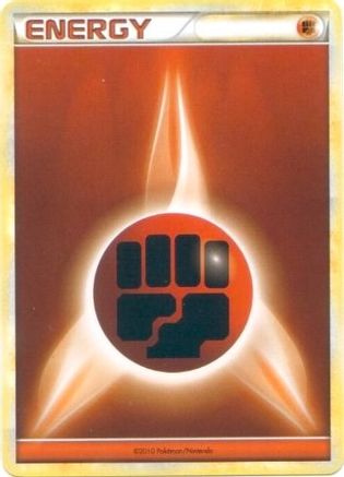FightingEnergy (2010 Unnumbered HGSS Style Non-Holo) - League & Championship Cards