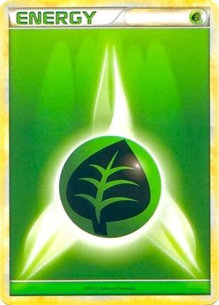 GrassEnergy (2010 Unnumbered HGSS Style Non-Holo) - League & Championship Cards