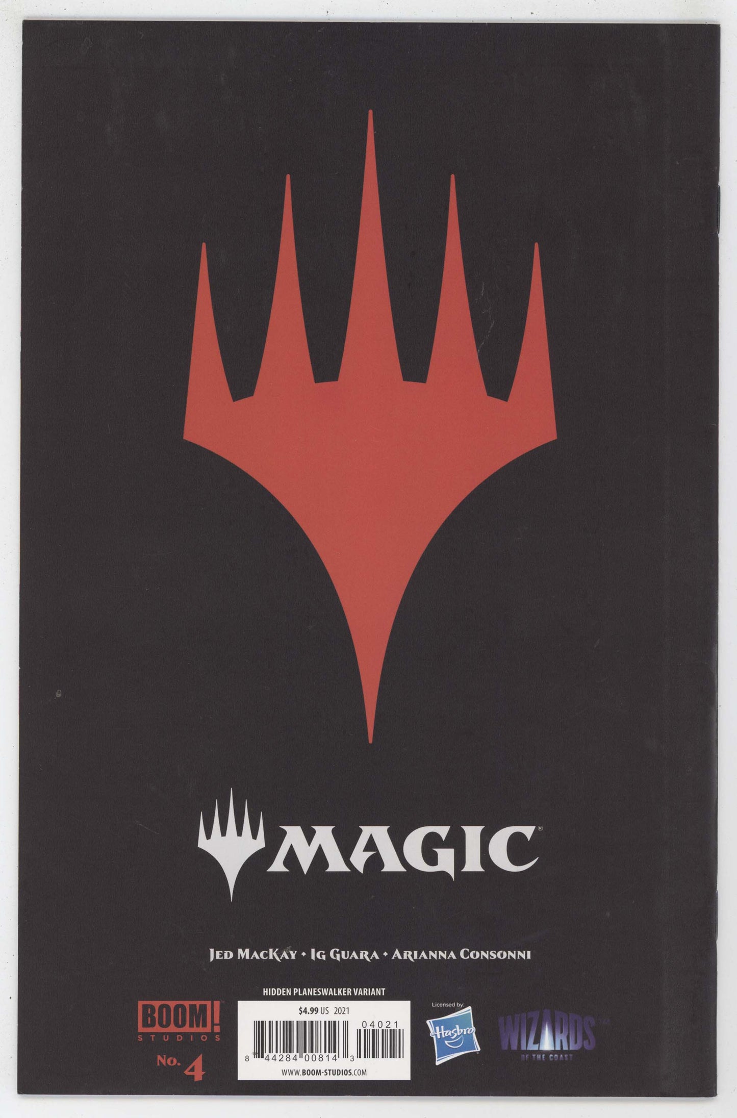 Magic The Gathering MTG 4 Boom 2021 NM- 9.2 Catherine Nodet Virgin Variant - Golden Apple Comics