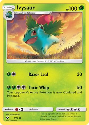 Ivysaur 002/73 - Shining Legends