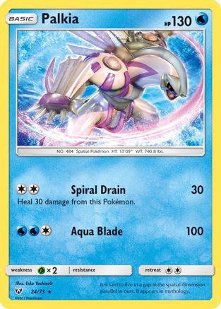 Palkia 024/73 - Shining Legends Reverse Holofoil