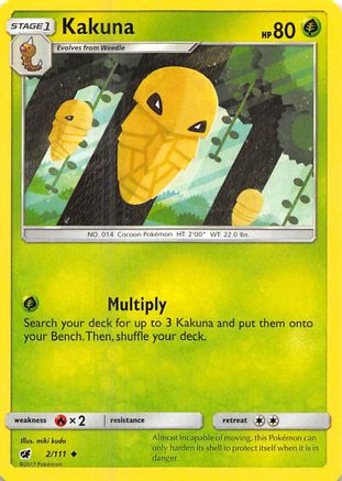 Kakuna 002/111 - SM Crimson Invasion