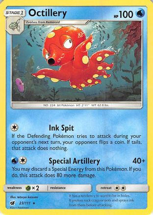 Octillery 023/111 - SM Crimson Invasion
