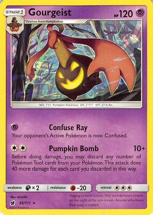 Gourgeist 045/111 - SM Crimson Invasion