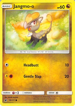 Jangmo-o 075/111 - SM Crimson Invasion Reverse Holofoil