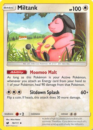 Miltank 078/111 - SM Crimson Invasion