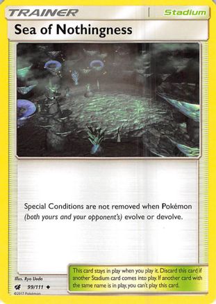 Sea of Nothingness 099/111 - SM Crimson Invasion Reverse Holofoil