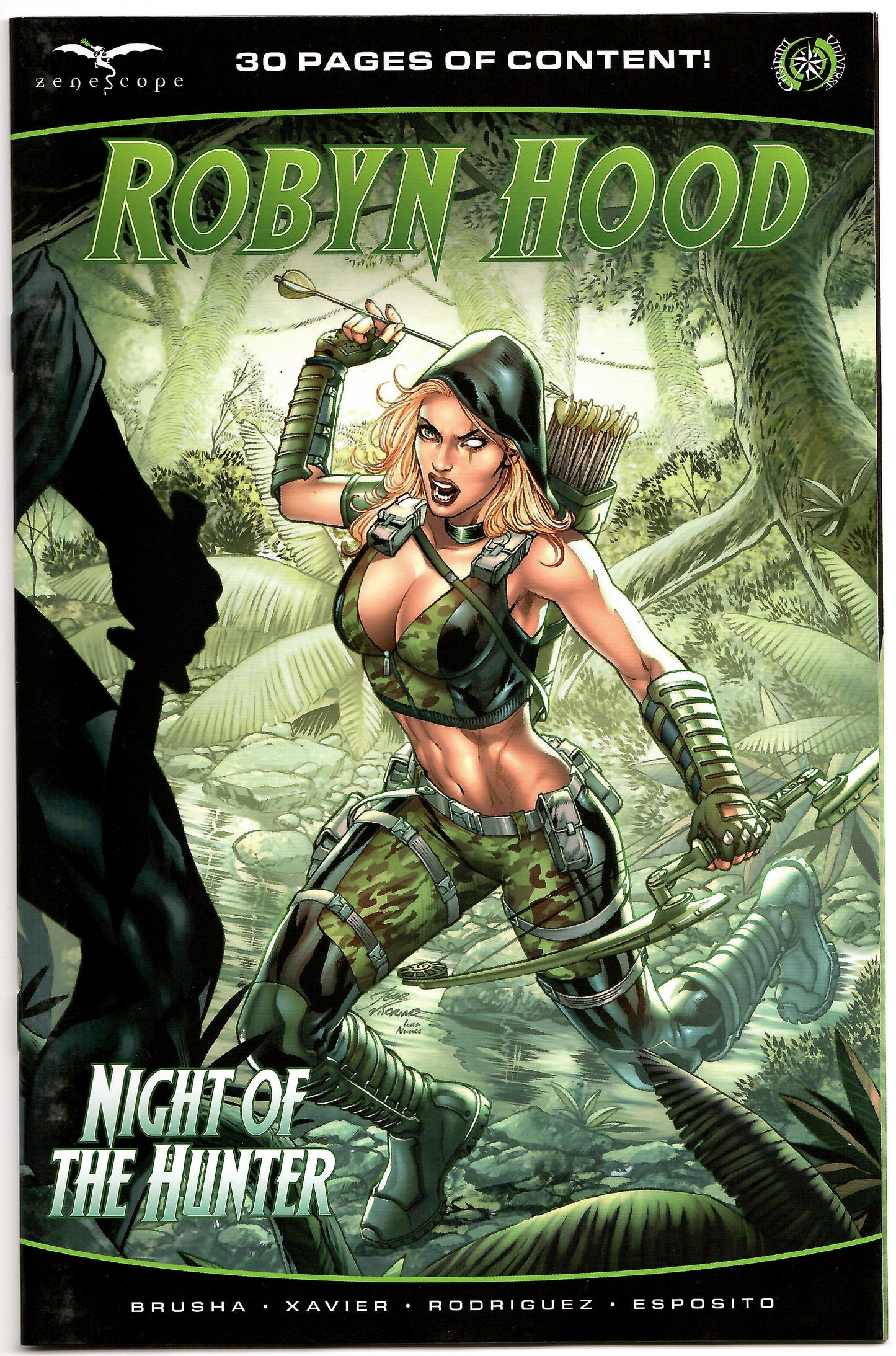 Robyn Hood Hunted One Shot B Igor Vitorino GGA Variant (09/22/2021) Zenescope
