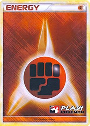 FightingEnergy (2010 Play! Pokemon) - League & Championship Cards Holofoil