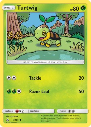 Turtwig 007/156 - SM Ultra Prism