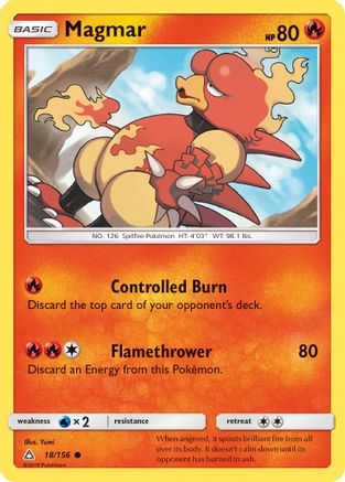 Magmar 018/156 - SM Ultra Prism