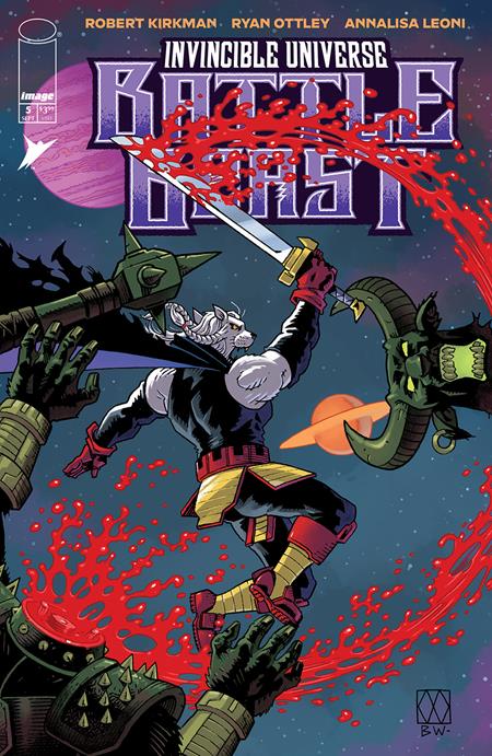 battle not with monsters book Invincible Universe Battle Beast #5 E 1:50 Matt Wagner & Brennan Wagne