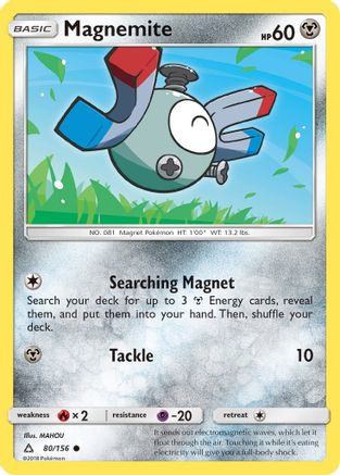 Magnemite 080/156 - SM Ultra Prism