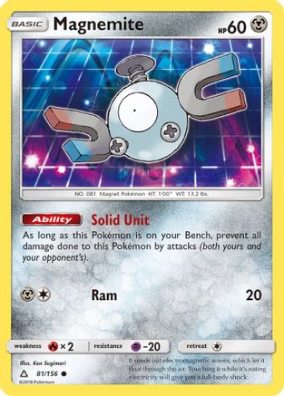 Magnemite 081/156 - SM Ultra Prism