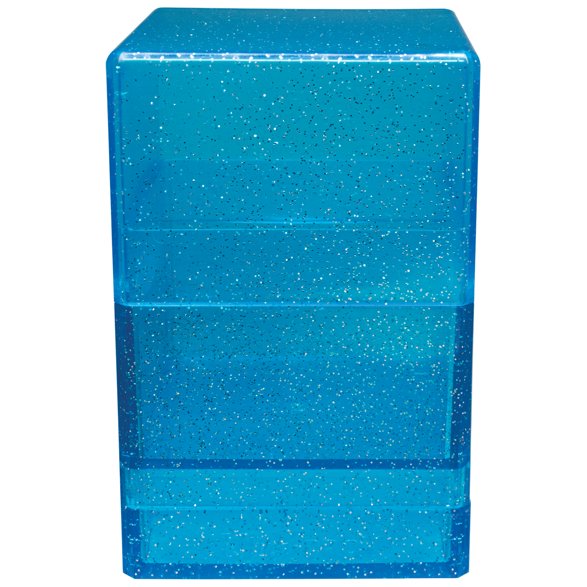 Glitter SATIN® Tower DECK BOX® - Blue