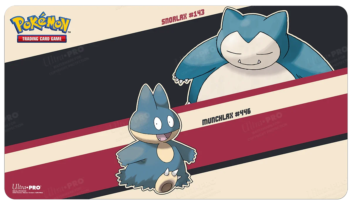 Ultra Pro Pokemon: Snorlax and Munchlax Playmat