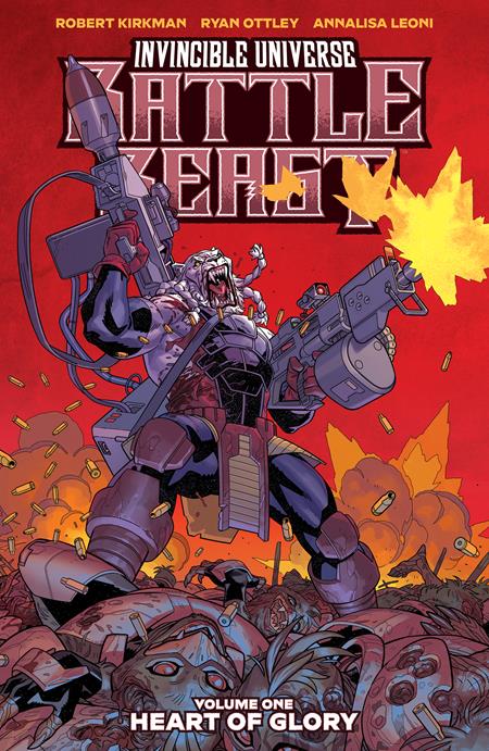 Invincible Universe Battle Beast Tp Vol 01 Direct Market Exclusive Rya