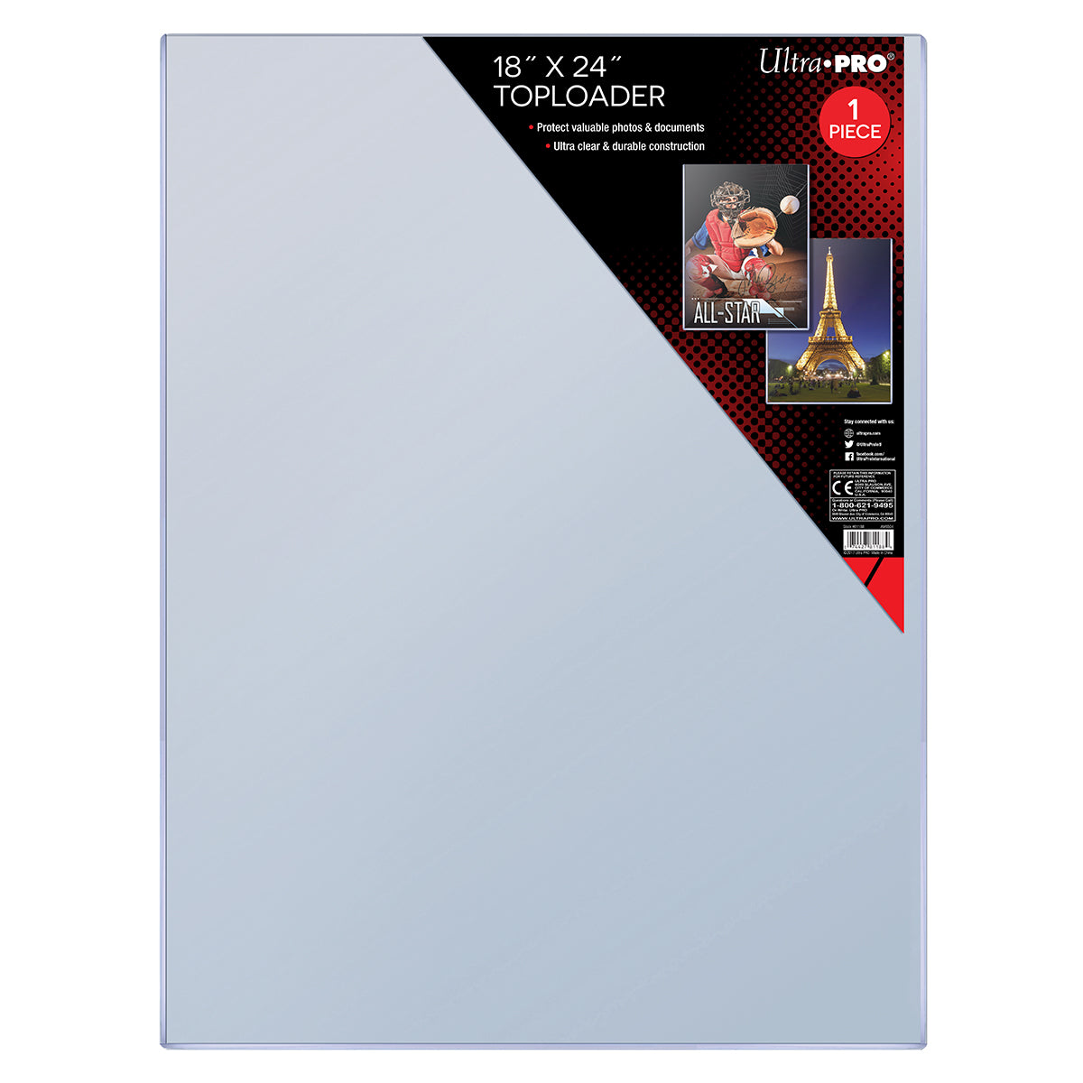 Ultra PRO: Toploader - 18" x 24"