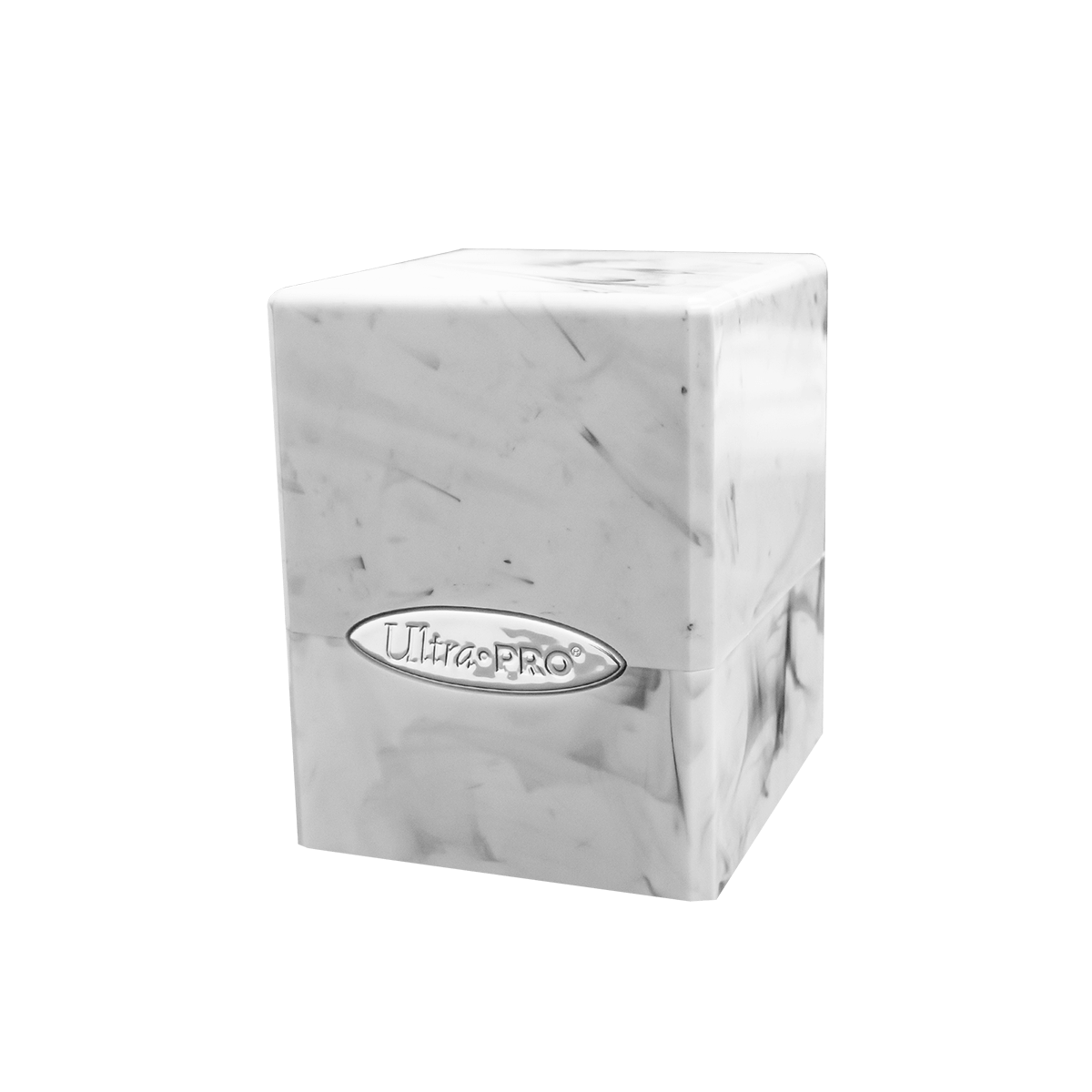 Marble SATIN® Cube - White / Black