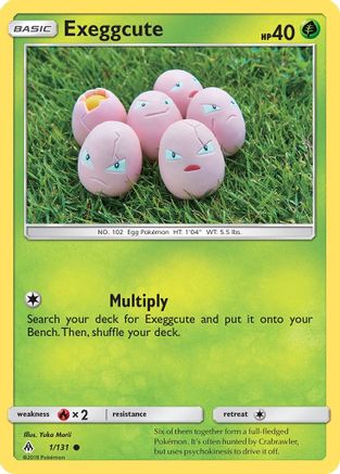 Exeggcute 001/131 - SM Forbidden Light