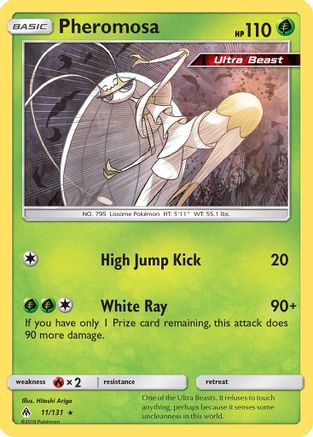 Pheromosa 011/131 - SM Forbidden Light Holofoil