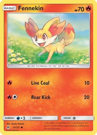 Fennekin 015/131 - SM Forbidden Light