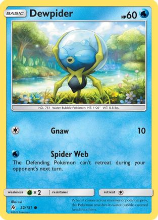Dewpider 032/131 - SM Forbidden Light Reverse Holofoil