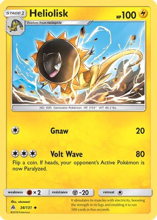 Heliolisk 038/131 - SM Forbidden Light