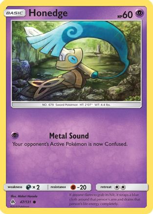 Honedge 047/131 - SM Forbidden Light