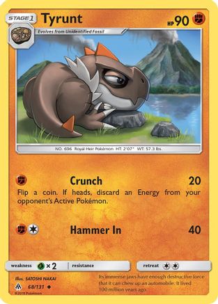 Tyrunt 068/131 - SM Forbidden Light