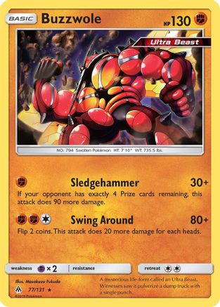 Buzzwole 077/131 - SM Forbidden Light