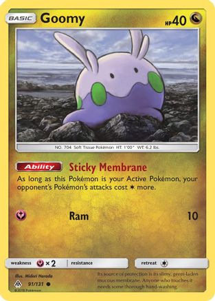 Goomy 091/131 - SM Forbidden Light Reverse Holofoil