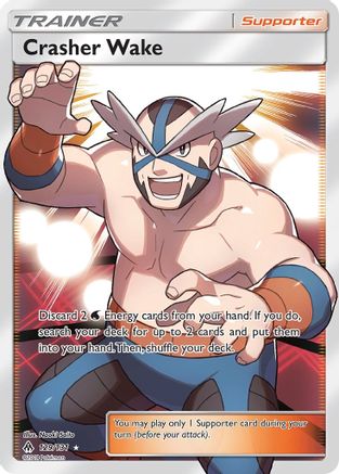 Crasher Wake (Full Art) 129/131 - SM Forbidden Light Holofoil