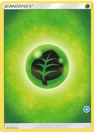 Grass Energy () - SM Trainer Kit Alolan Sandslash & Alolan Ninetales
