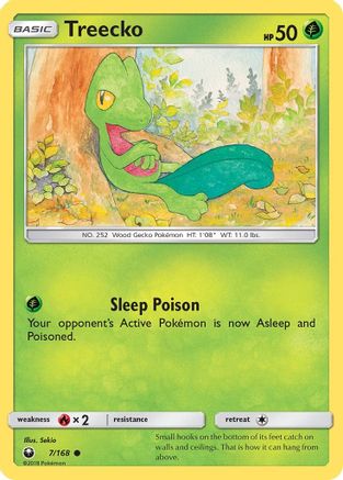 Treecko 007/168 - SM Celestial Storm