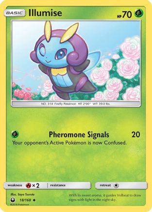 Illumise 018/168 - SM Celestial Storm
