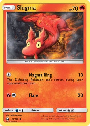Slugma 023/168 - SM Celestial Storm