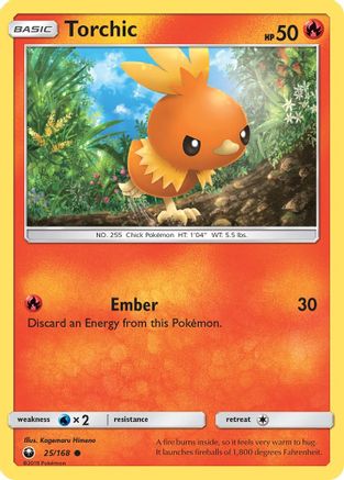 Torchic 025/168 - SM Celestial Storm