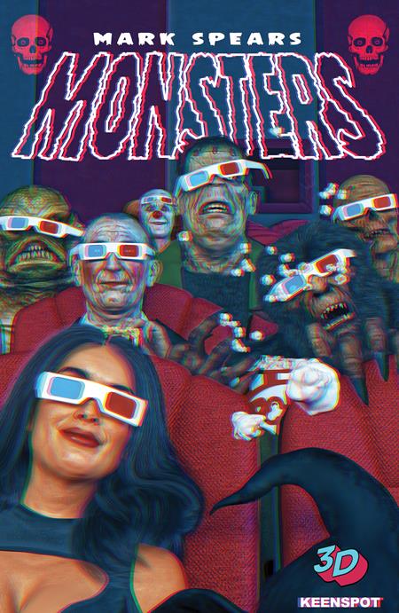 9-1-1 monsters Mark Spears Monsters #9 D Mark Spears Monsters Matinee 3-D Variant (03