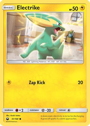 Electrike 051/168 - SM Celestial Storm Reverse Holofoil