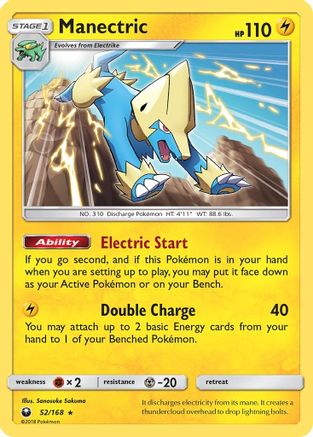Manectric 052/168 - SM Celestial Storm