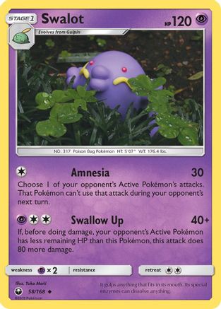 Swalot 058/168 - SM Celestial Storm
