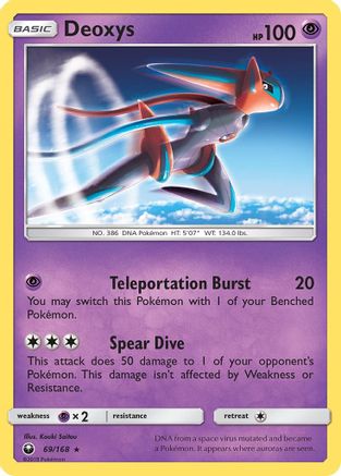 Deoxys 069/168 - SM Celestial Storm