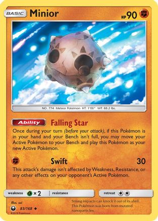Minior 083/168 - SM Celestial Storm