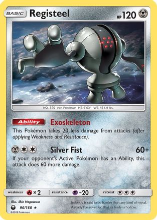 Registeel 096/168 - SM Celestial Storm