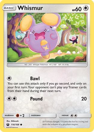 Whismur 116/168 - SM Celestial Storm