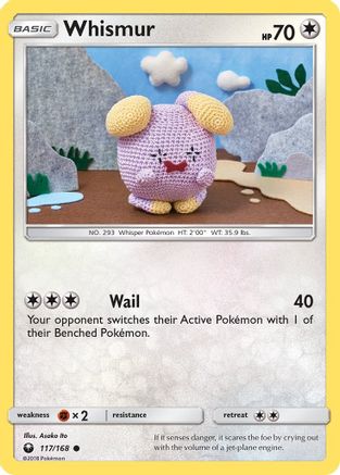 Whismur 117/168 - SM Celestial Storm Reverse Holofoil