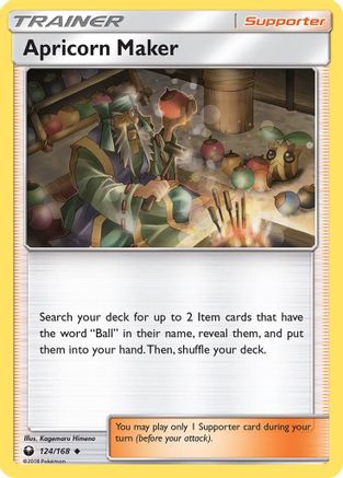 Apricorn Maker 124/168 - SM Celestial Storm