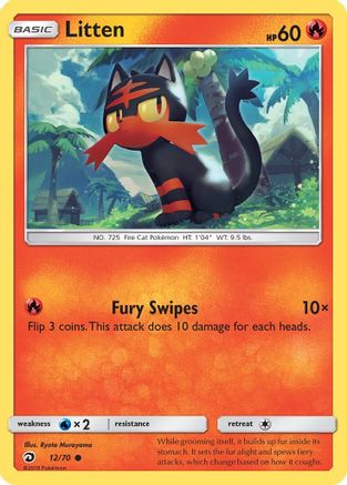 Litten 012/70 - Dragon Majesty
