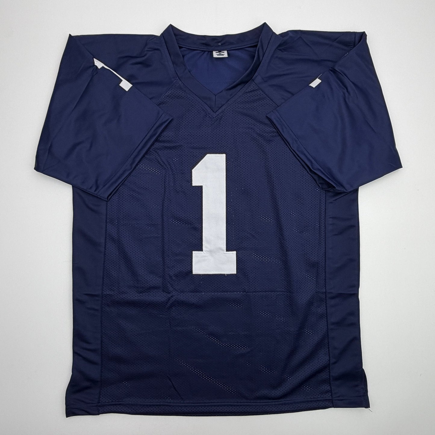 Autographed/Signed Jaylen Reed Penn State Blue College Football Jersey JSA COA
